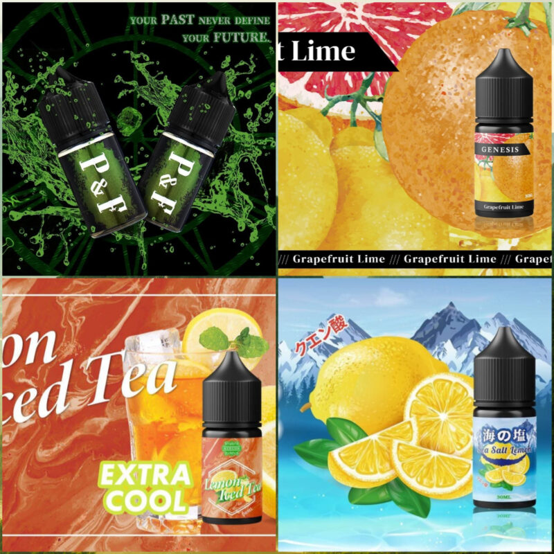 【小煙油】GENESIS 創世紀系列 30ML P&F檸檬昔 麥根沙士