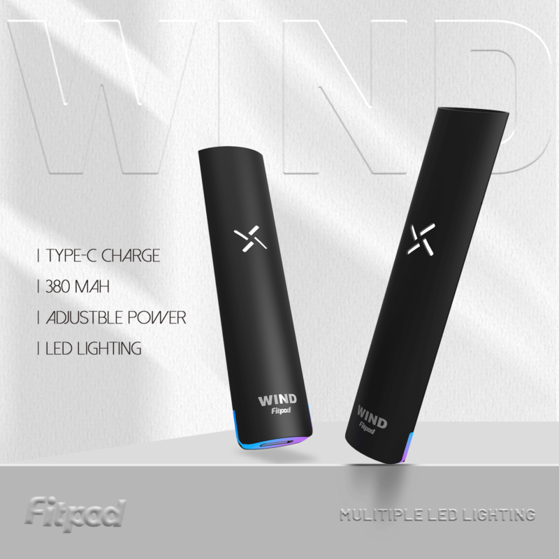 【小煙主機】【Fitpod Wind氣流桿】4段智能調壓－玩家的終極武器